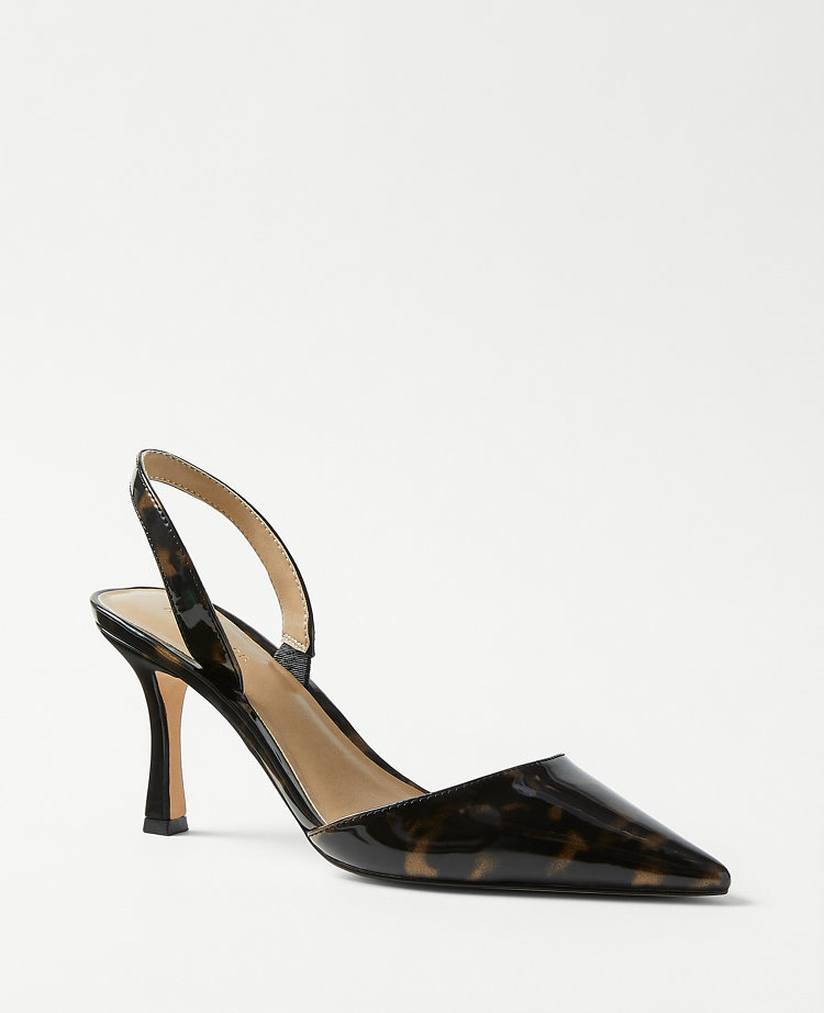 Ann taylor tortoise store shell pumps