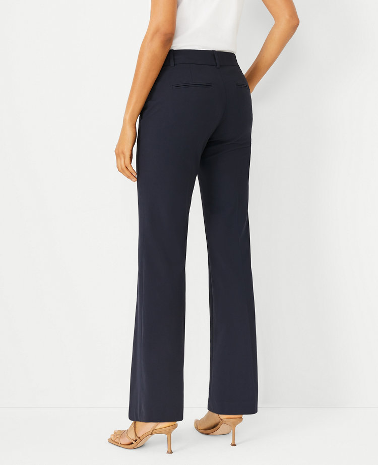 Ann Taylor Black Marisa Fit Flat Front Dress Pants Size 12 – Mall Closeouts