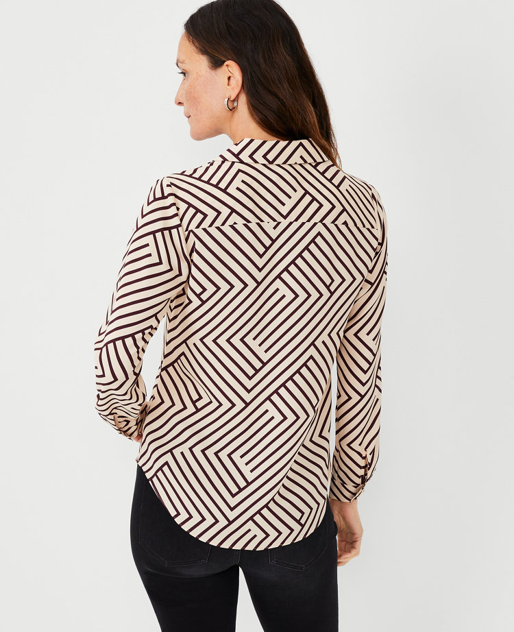 Petite Geo Essential Shirt