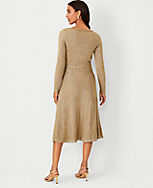 Shimmer Scoop Neck Sweater Dress carousel Product Image 2