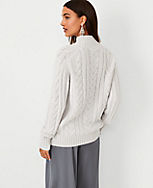 Turtleneck Cable Sweater carousel Product Image 2
