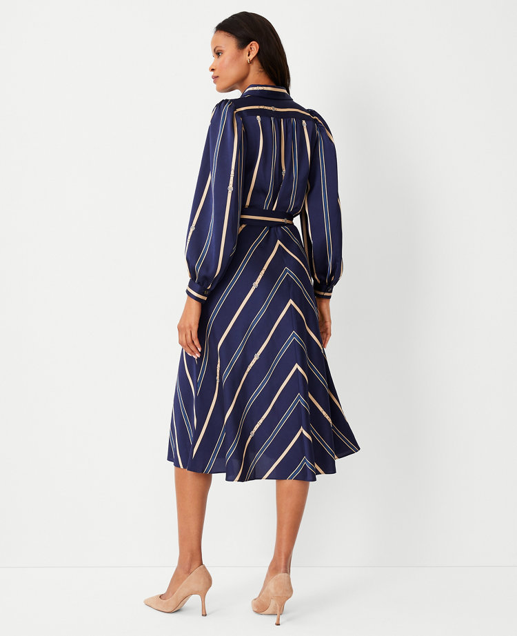 ann taylor horse belted dress