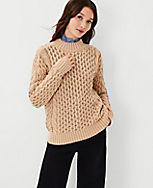 Honeycomb Cable Sweater carousel Product Image 1