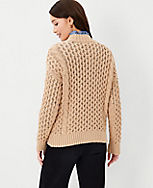Honeycomb Cable Sweater carousel Product Image 2
