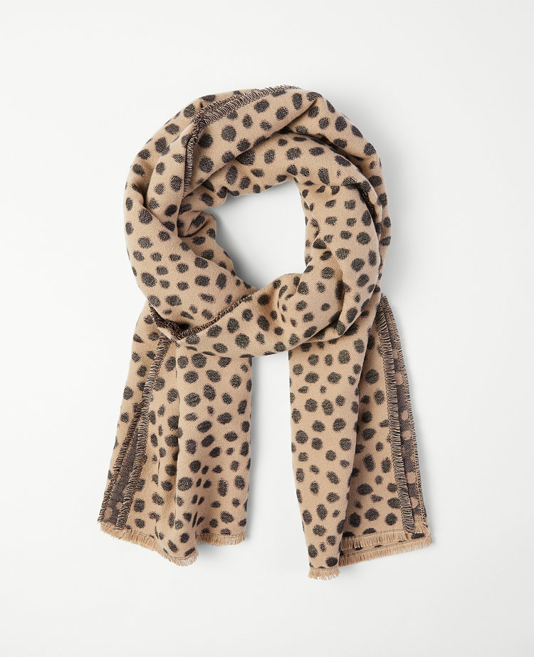 Animal Print Blanket Scarf