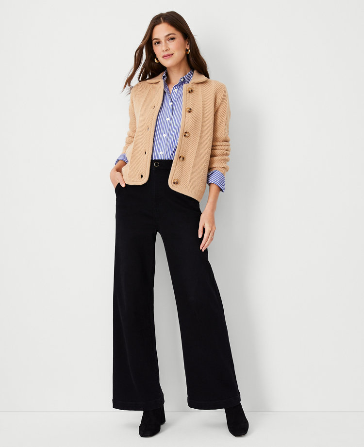 Petite Striped Relaxed Perfect Shirt