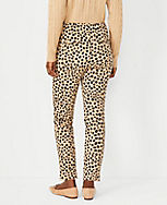 The Petite High Waist Easy Ankle Pant in Animal Print carousel Product Image 2