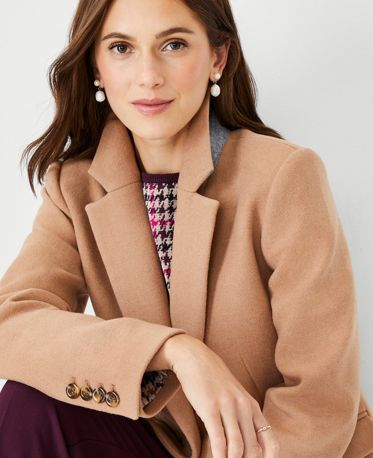 Ann taylor hotsell camel coat