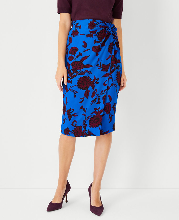 Ann taylor floral pencil skirt hotsell