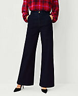 Sculpting Pocket Highest Rise Trouser Jeans in Rinse Wash carousel Product Image 3
