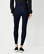 Sculpting Pocket High Rise Skinny Jeans in Rinse Wash carousel Product Image 2