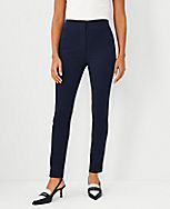 The Audrey Crop Pant in Stretch Cotton carousel Product Image 1