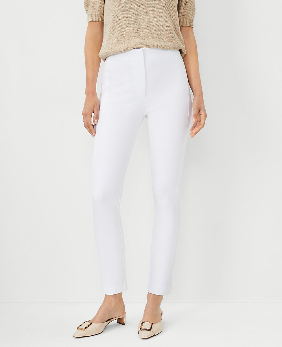 The Audrey Crop Pant in Stretch Cotton
