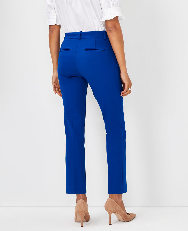 The Eva Ankle Pant in Knit Twill