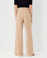 The Tie Waist Wide Leg Pant in Soft Twill carousel Product Image 2