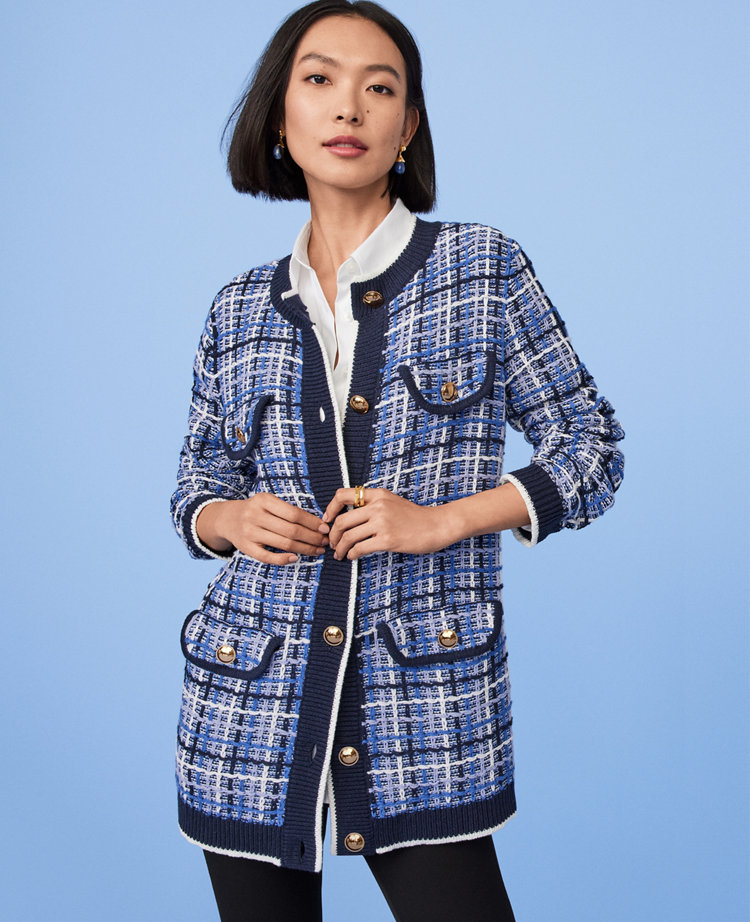 Ann taylor sweater outlet coat