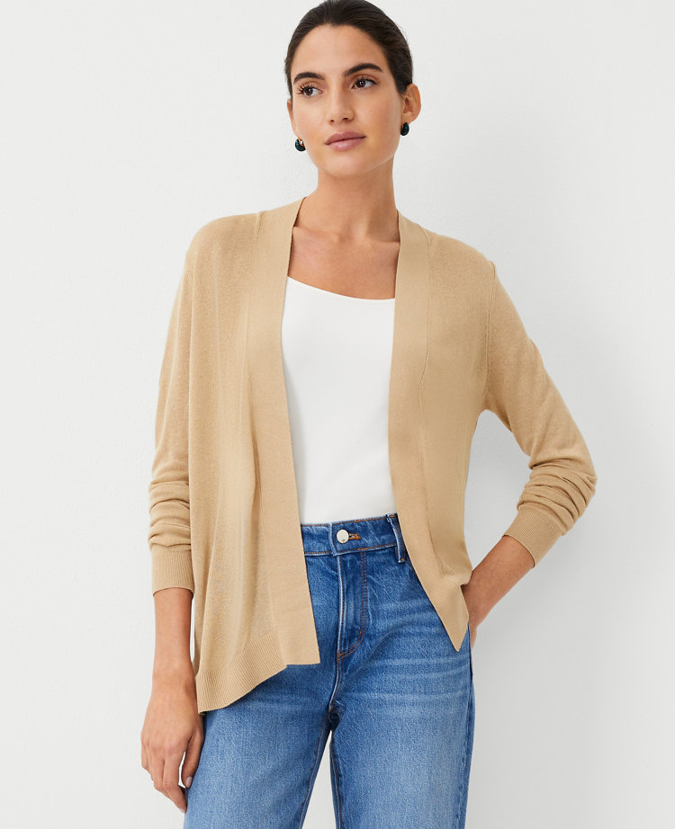 Lightweight Open Cardigan