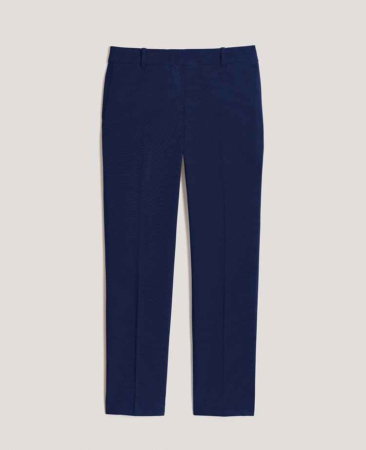 The Side Zip Ankle Pant in Bi-Stretch