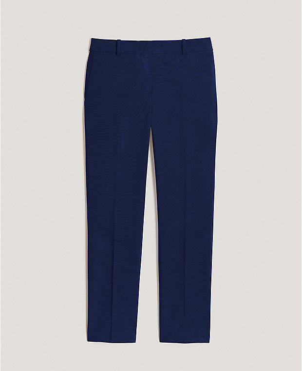 The Side Zip Ankle Pant in Bi-Stretch
