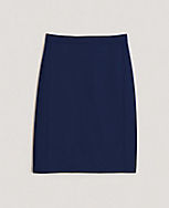 The Seamed Pencil Skirt in Bi-Stretch carousel Product Image 3
