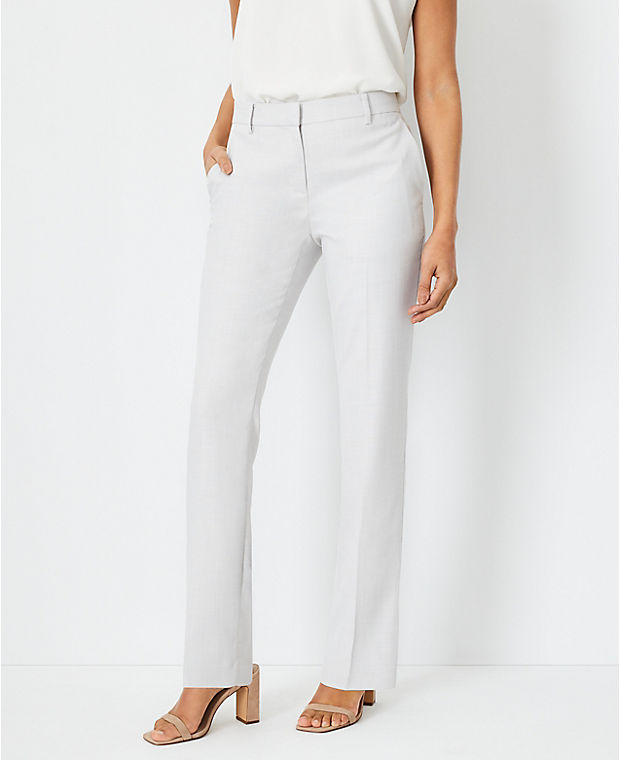 The Sophia Straight Pant in Texture