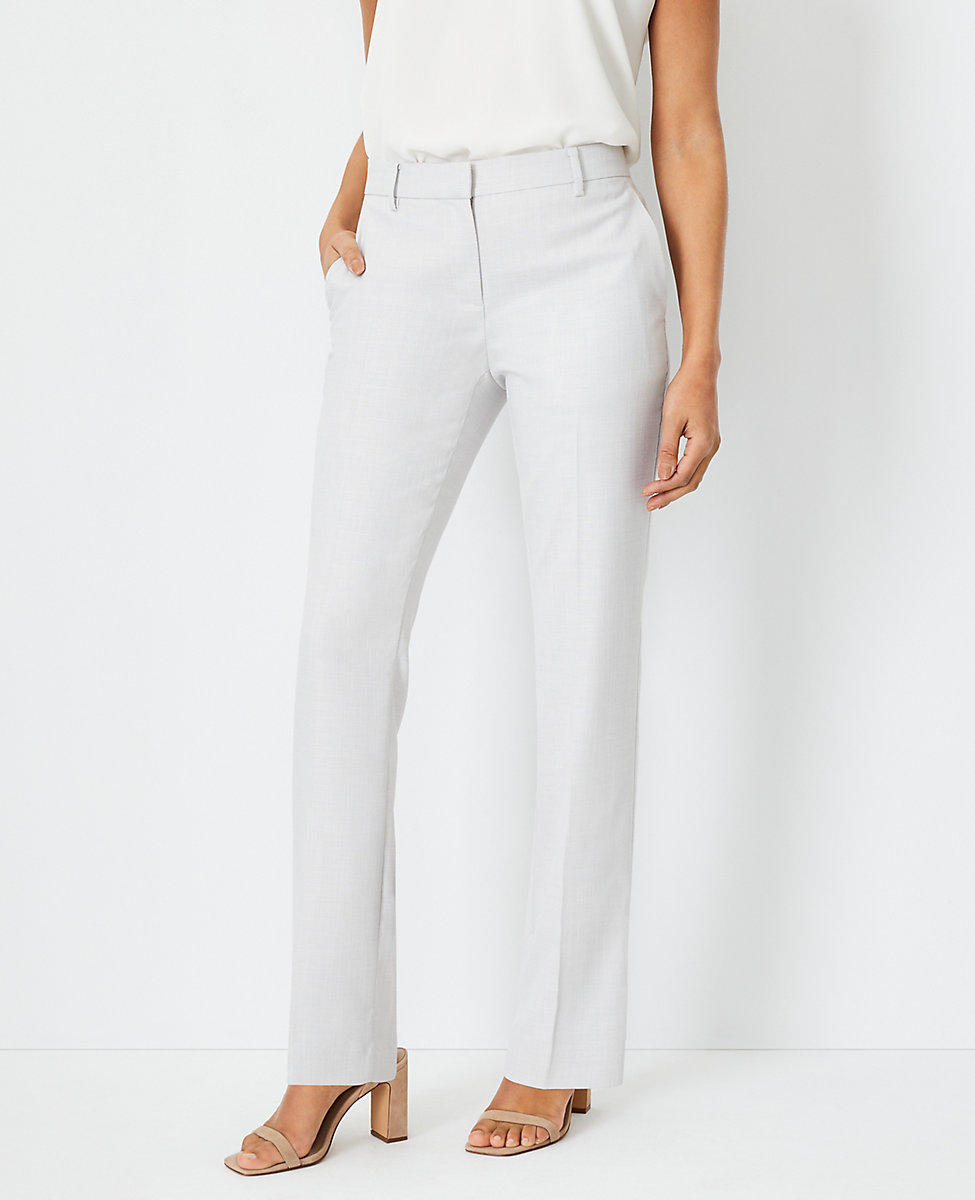 The Sophia Straight Pant in Texture