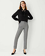 The Petite High Waist Everyday Ankle Pant in Houndstooth carousel Product Image 1