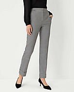 The Petite High Waist Everyday Ankle Pant in Houndstooth carousel Product Image 3