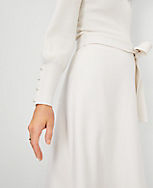 Pearlized Cuff Balloon Sleeve Sweater carousel Product Image 4