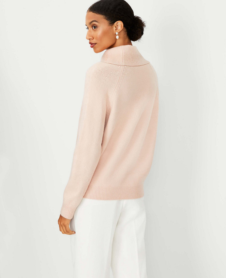 Foldover Neck Sweater