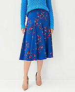 Floral Seamed Skirt carousel Product Image 3