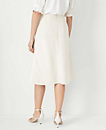 The Flare Skirt in Fluid Crepe carousel Product Image 2