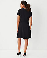 The Flare Dress in Fluid Crepe carousel Product Image 2