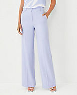 The Wide Leg Pant in Cross Weave carousel Product Image 1