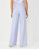 The Wide Leg Pant in Cross Weave carousel Product Image 2