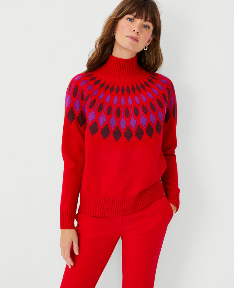 Ann taylor fair 2025 isle sweater