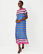 Multicolored Stripe Maxi Dress carousel Product Image 1