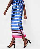 Multicolored Stripe Maxi Dress carousel Product Image 3