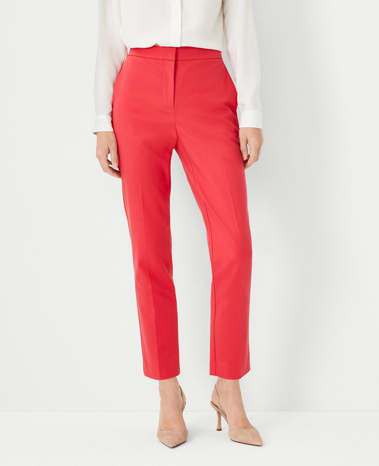 Cotton Ankle-Length Pants