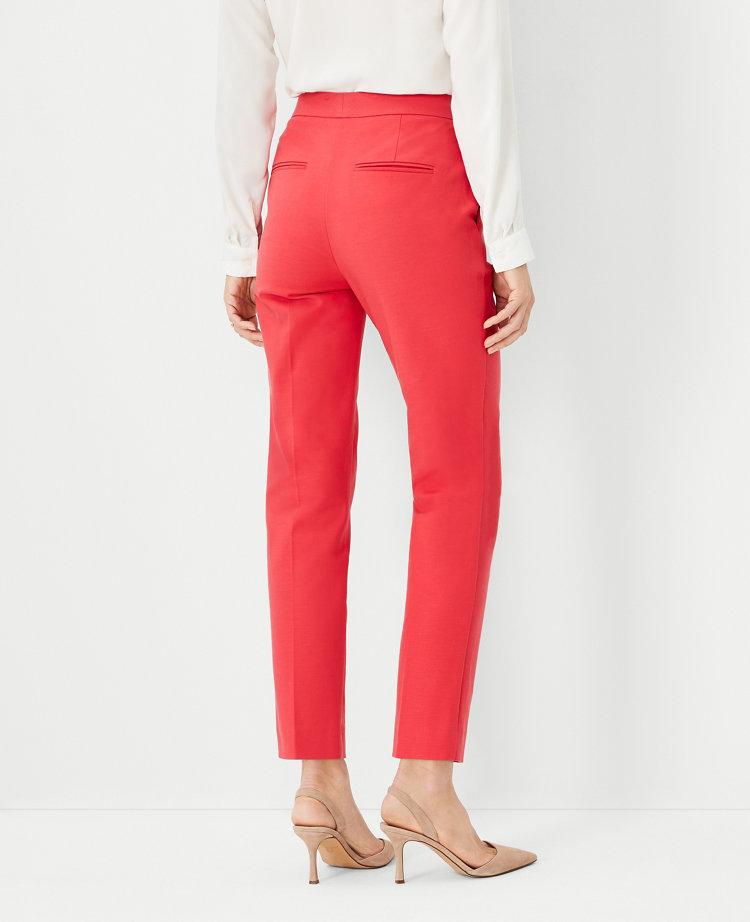 The Ankle Pant in Stretch Cotton