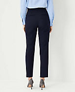 The Eva Ankle Pant in Stretch Cotton carousel Product Image 2