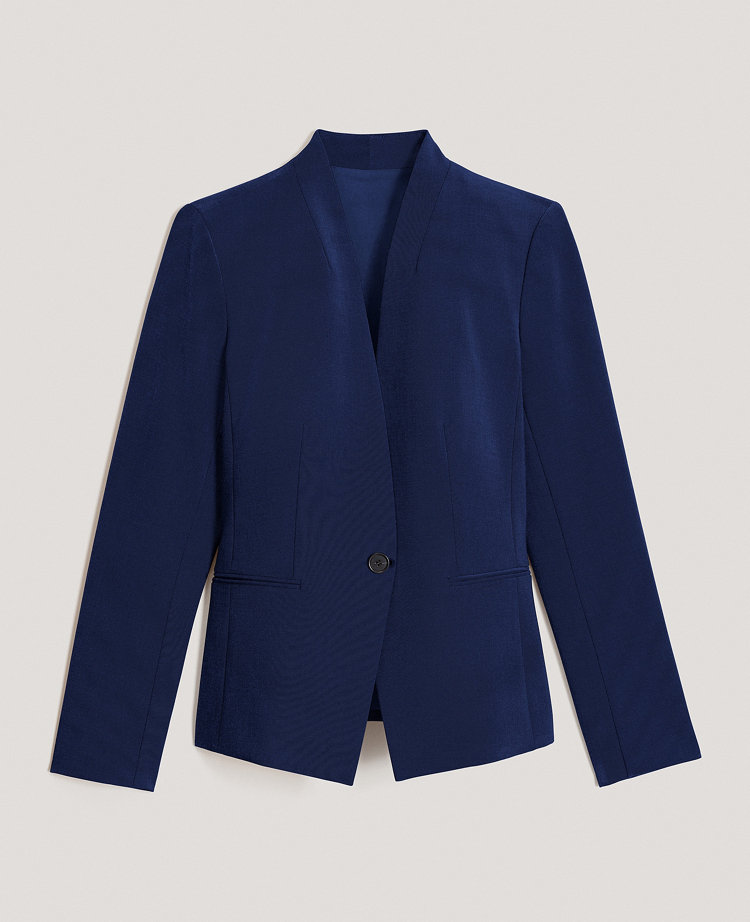 The Cutaway Blazer in Bi-Stretch