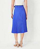 Belted Pleated Midi Skirt carousel Product Image 2