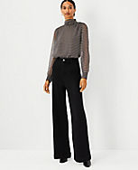 Petite Sculpting Pocket High Rise Trouser Jeans in Black carousel Product Image 1