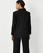 The Cuffed Long Blazer in Knit carousel Product Image 2