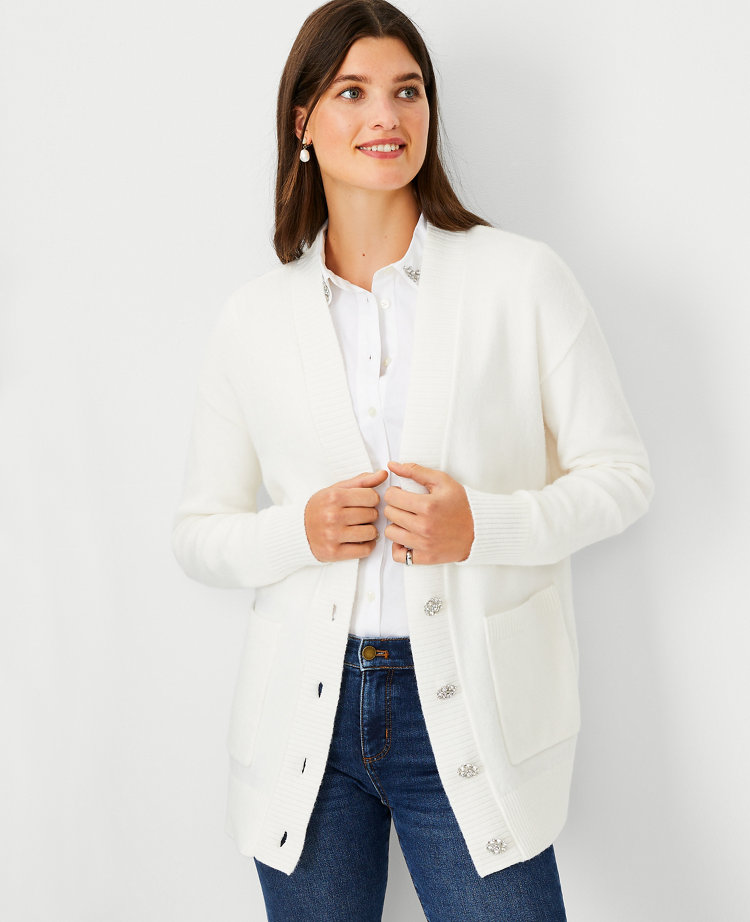 Ann taylor 2025 cardigan petite