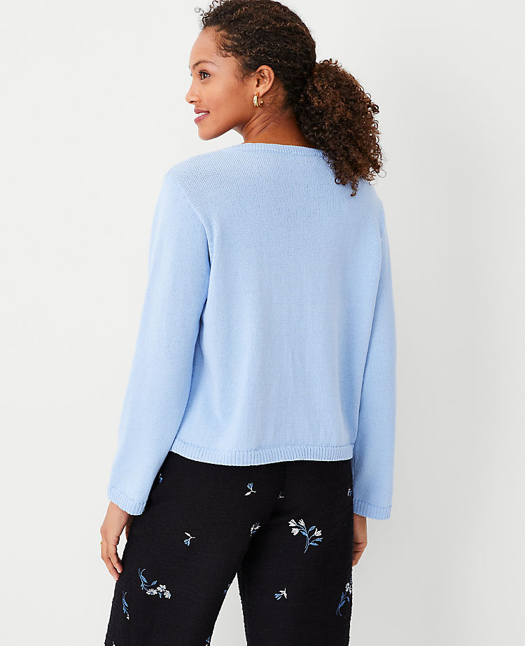 Relaxed Boatneck Sweater