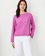 Relaxed Boatneck Sweater carousel Product Image 1