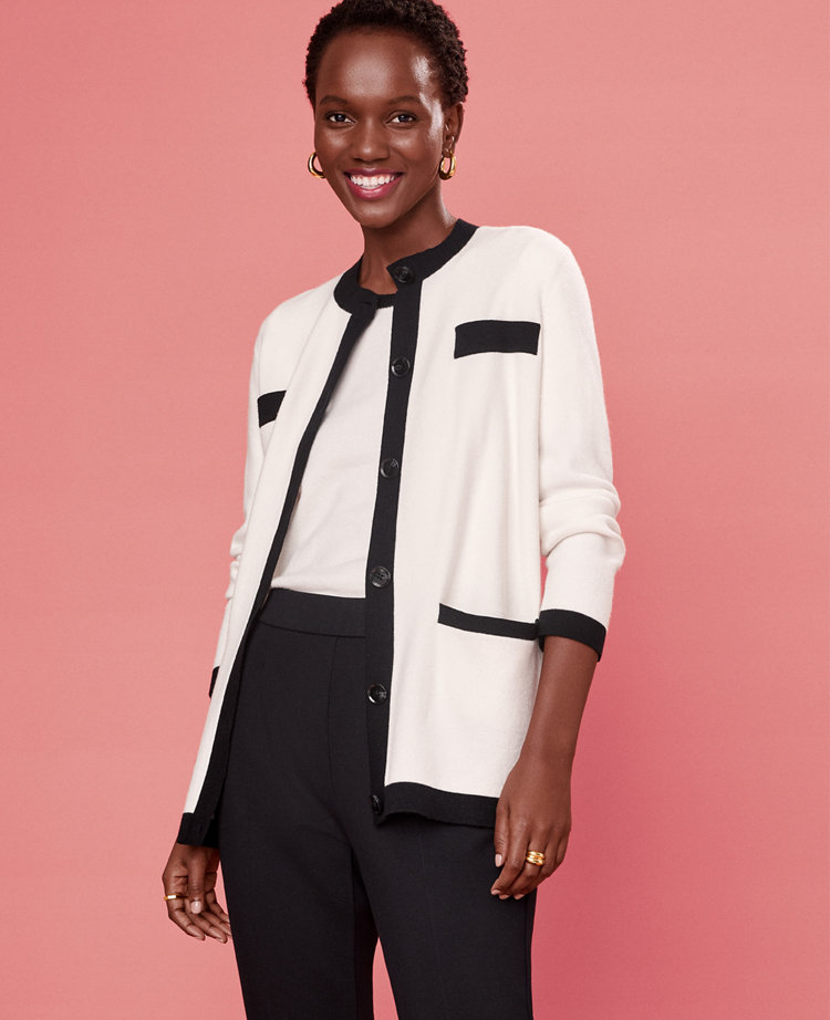 Patch pocket cardigan hotsell