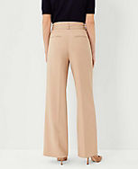 The Petite Tie Waist Wide Leg Pant in Soft Twill carousel Product Image 2